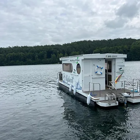 Hausboot Rollyboot Evolution- Feste Am Steg Botel Joachimsthal