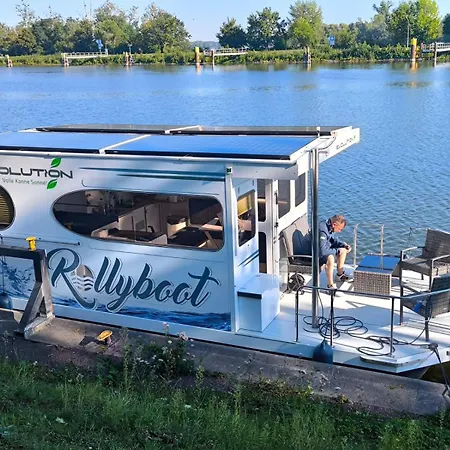 Hausboot Rollyboot Evolution- Feste Am Steg * Joachimsthal