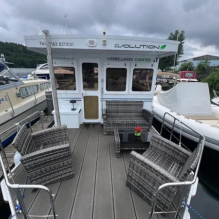 Hausboot Rollyboot Evolution- Feste Am Steg *